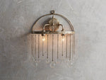 Aubrey Crystal Ball Wall Sconce