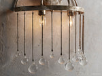 Aubrey Crystal Ball Wall Sconce
