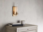 Andreas Modern Glass Wall Sconce