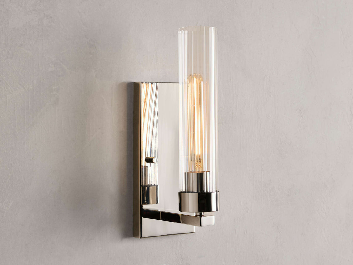 Andreas Modern Glass Wall Sconce