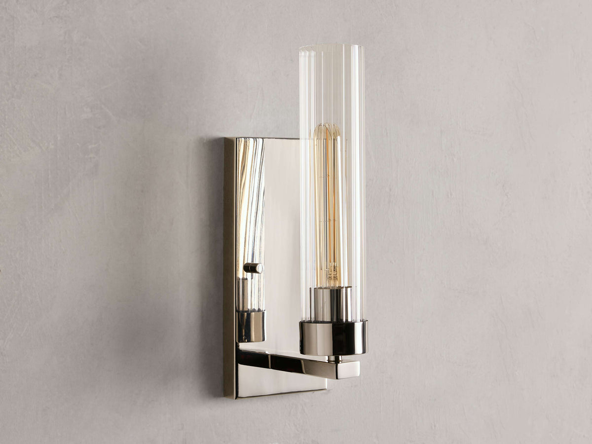 Andreas Modern Glass Wall Sconce