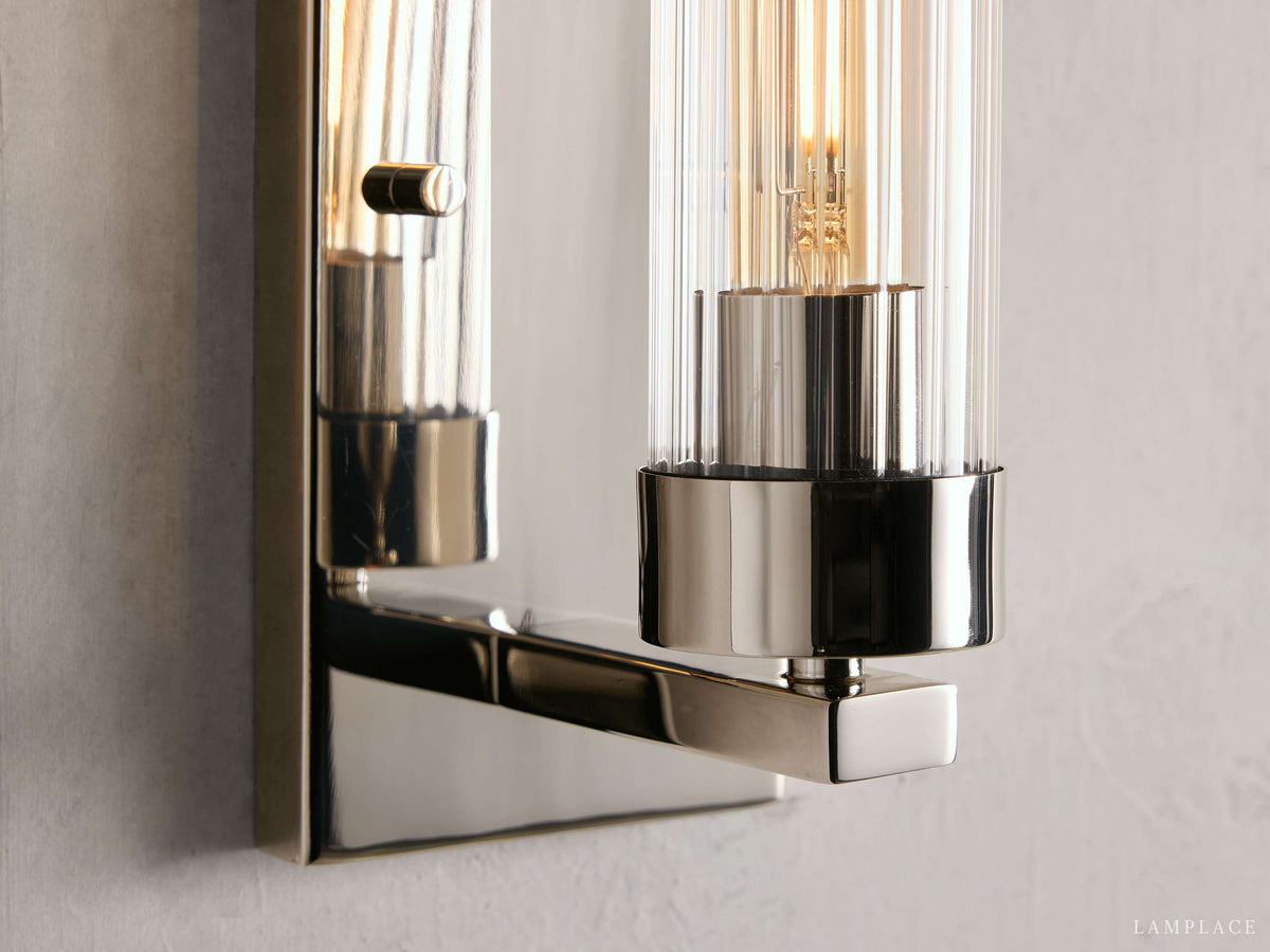 Andreas Modern Glass Wall Sconce
