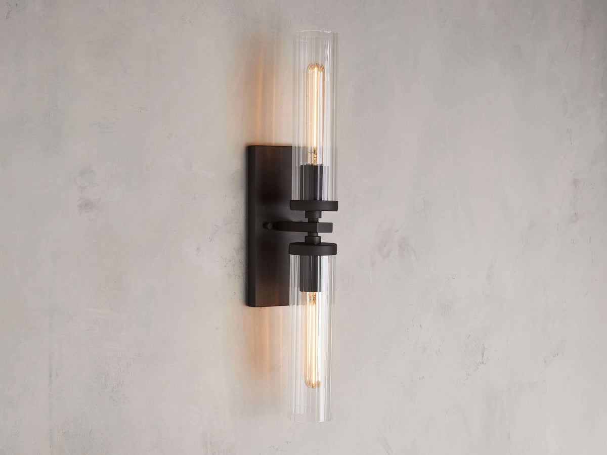 Andreas Modern Glass Wall Sconce