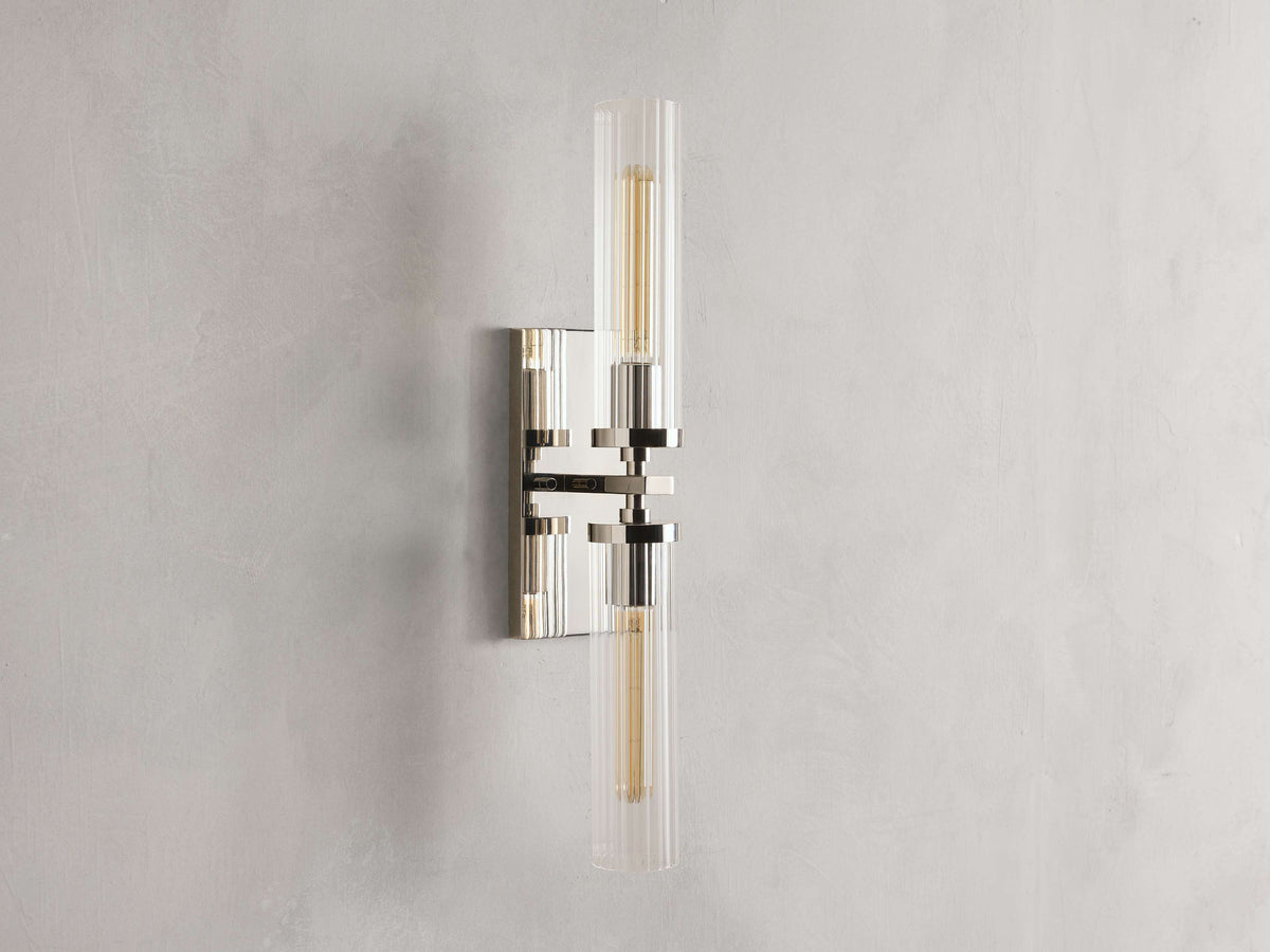 Andreas Modern Glass Wall Sconce