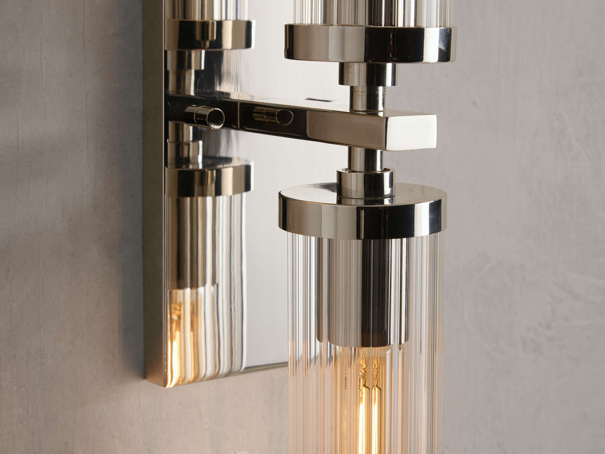 Andreas Modern Glass Wall Sconce