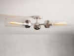 Andreas Modern Glass Flush Mount