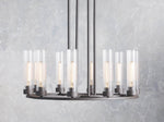 Andreas Modern Glass Round Chandelier