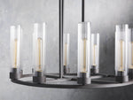 Andreas Modern Glass Round Chandelier