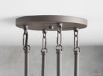 Andreas Modern Glass Round Chandelier