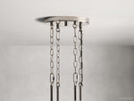 Andreas Modern Glass Round Chandelier