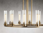 Andreas Modern Glass Round Chandelier