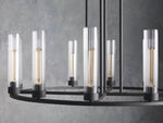 Andreas Modern Glass Round Chandelier