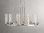 Andreas Modern Glass Round Chandelier