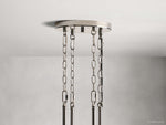 Andreas Modern Glass Round Chandelier