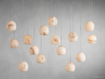 Arica Natural Alabaster Linear Chandelier