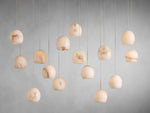Arica Natural Alabaster Linear Chandelier