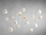 Arica Natural Alabaster Linear Chandelier