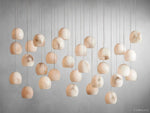 Arica Natural Alabaster Linear Chandelier