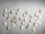 Arica Natural Alabaster Linear Chandelier