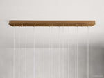 Arica Natural Alabaster Linear Chandelier