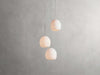 Arica Natural Alabaster Round Chandelier