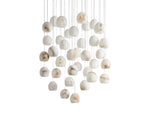 Arica Natural Alabaster Round Chandelier