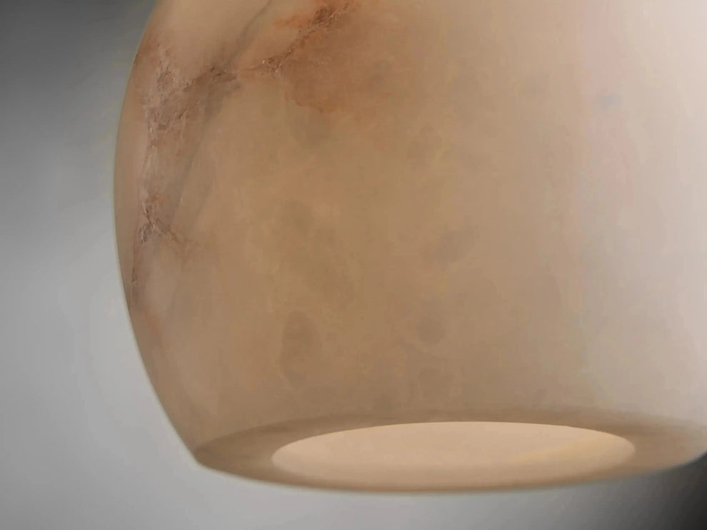 Arica Natural Alabaster Pendant Light