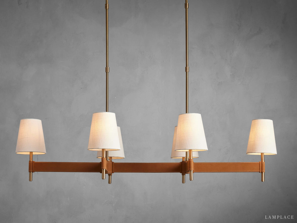 Hastings Midcentury Modern Linear Chandelier