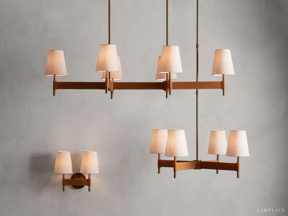 Hastings Vintage Crafted Linear Chandelier