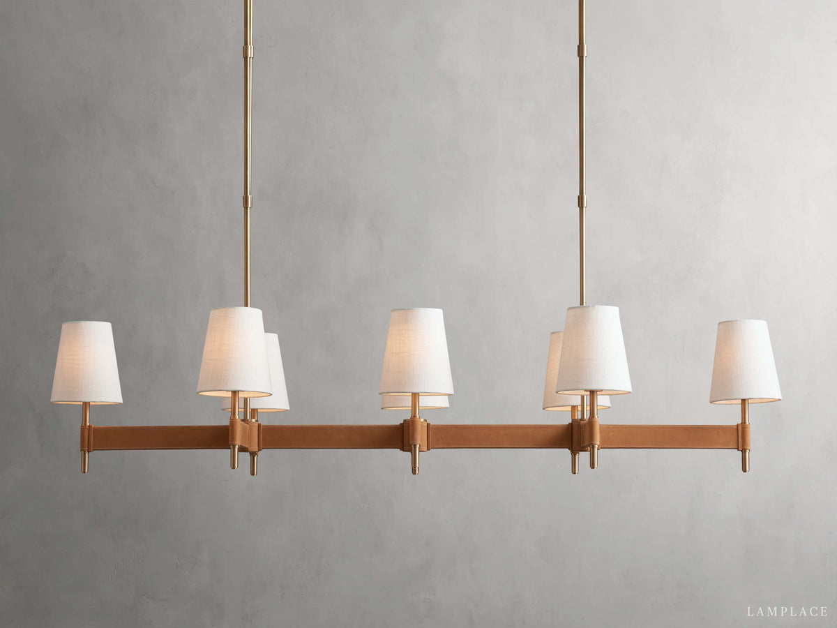 Hastings Midcentury Modern Linear Chandelier