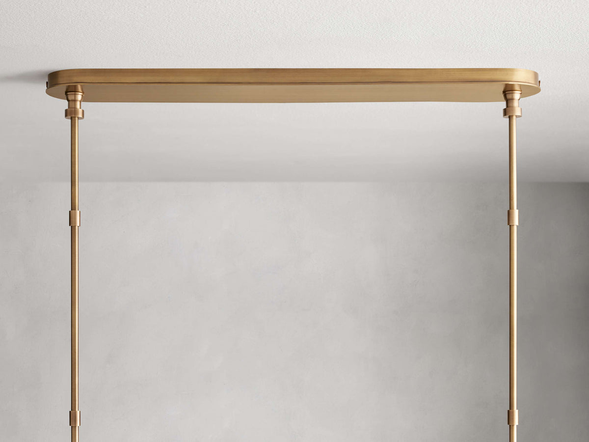 Hastings Midcentury Modern Linear Chandelier