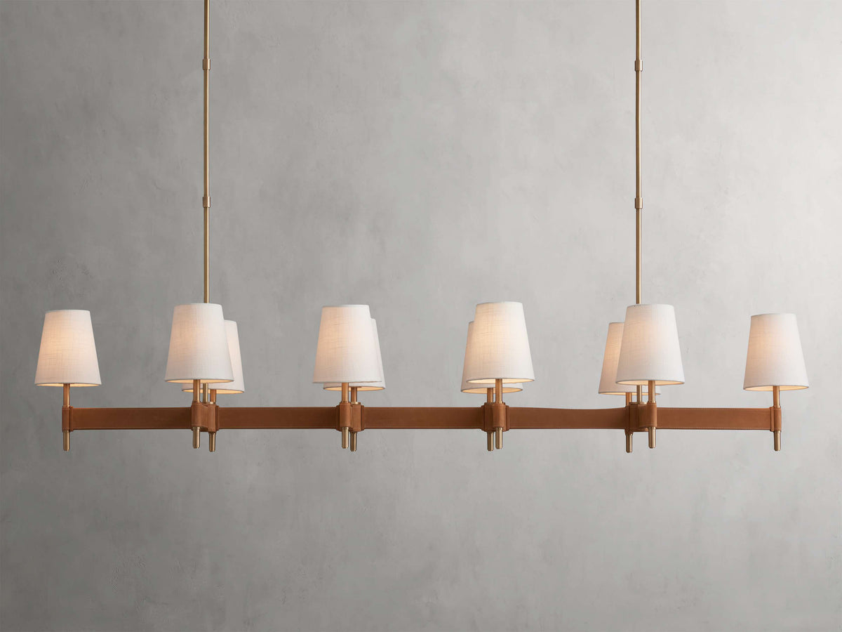 Hastings Midcentury Modern Linear Chandelier