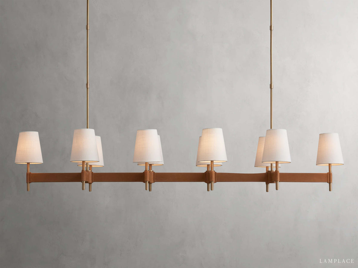 Hastings Vintage Crafted Linear Chandelier