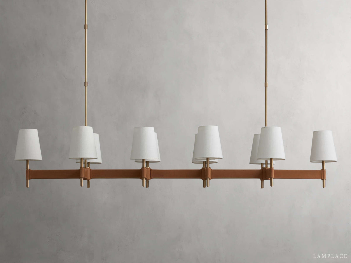Hastings Midcentury Modern Linear Chandelier
