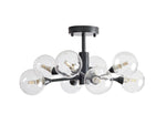 Apollo Modern Glass Ball Flush Mount