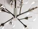 Apollo Modern Glass Ball Flush Mount