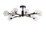 Apollo Modern Glass Ball Flush Mount