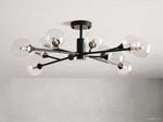 Apollo Modern Glass Ball Flush Mount