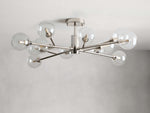 Apollo Modern Glass Ball Flush Mount