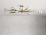 Apollo Modern Glass Ball Flush Mount