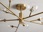 Apollo Modern Glass Ball Flush Mount