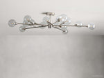 Apollo Modern Glass Ball Flush Mount