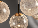 Casen Artisanal Glass Linear Chandelier