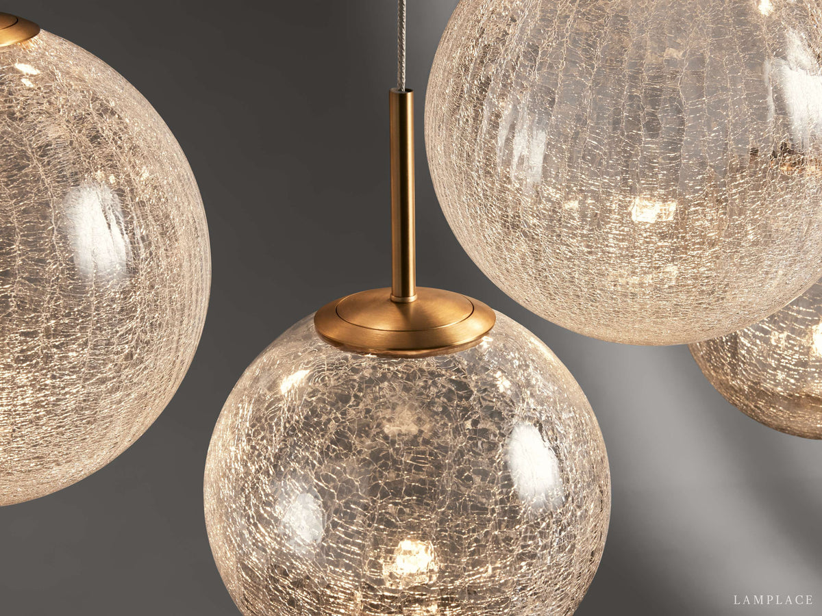 Casen Modern Satin Crystal Linear Chandelier