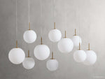 Casen Modern Satin Crystal Linear Chandelier