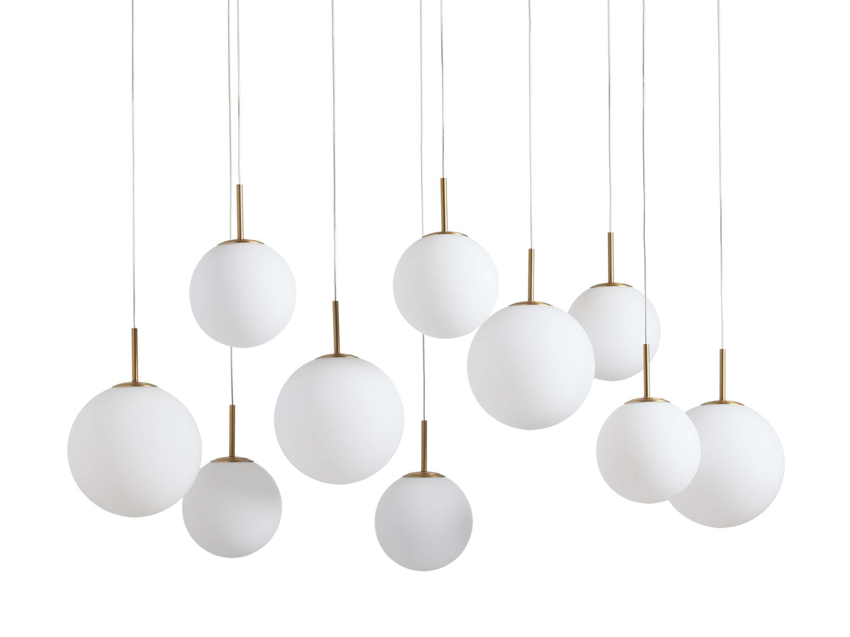 Casen Modern Satin Crystal Linear Chandelier