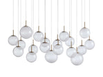 Casen Artisanal Glass Linear Chandelier