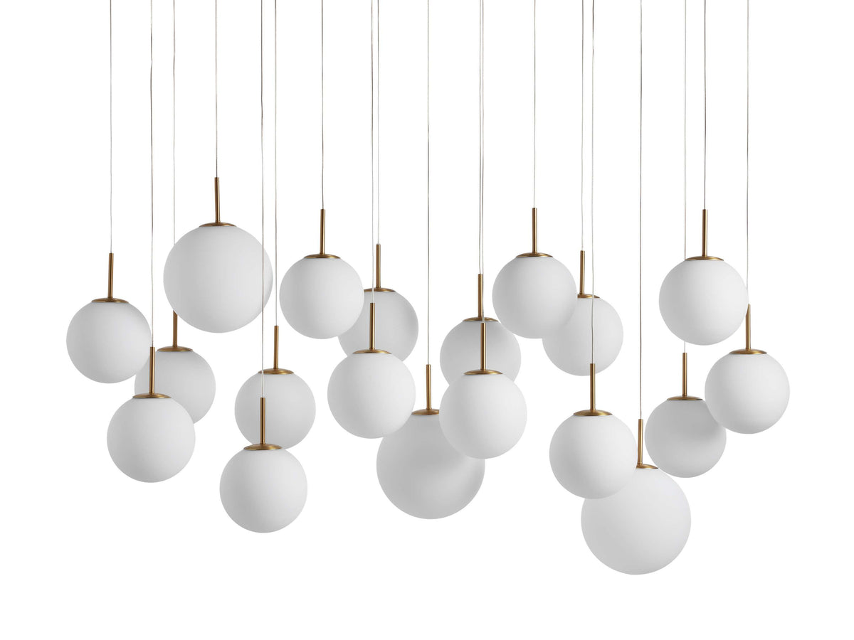 Casen Artisanal Glass Linear Chandelier