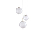 Casen Artisanal Glass Round Chandelier