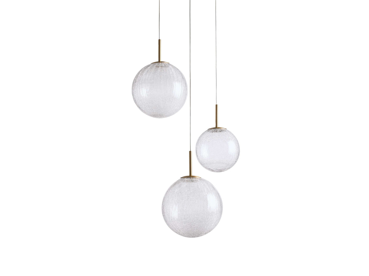 Casen Modern Satin Crystal Round Chandelier